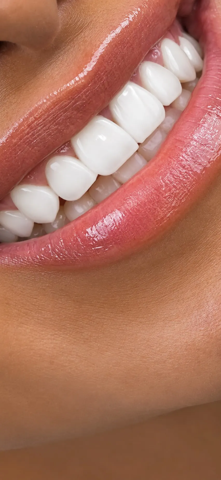 Porcelain veneers 45-degree smile line profile in Dubai — Silk Clinics