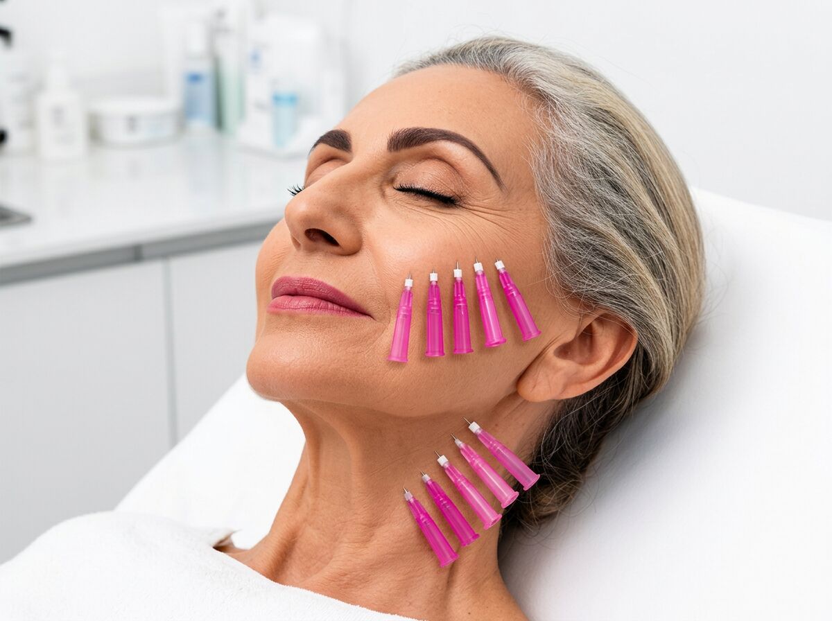 Collagen thread lifting in Dubai for non-surgical facial lift at Silk Clinics