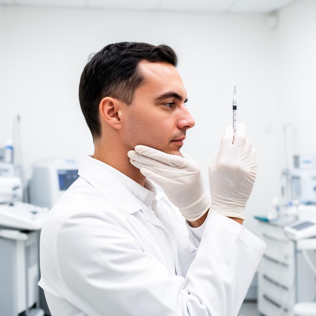 Fat dissolving injections in Dubai for double chin reduction at Silk Clinics